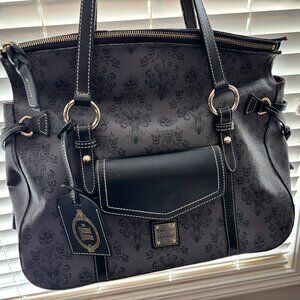 Dooney and Bourke Disney's Haunted Mansion Wallpaper Purse